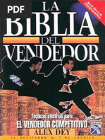 La Biblia Del Vendedor Por Alex Dey