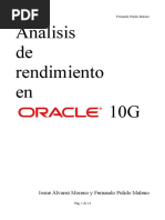 Analisis de Rendimiento en Oracle PDF