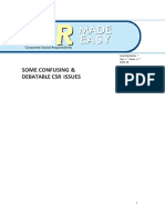 Some Confusing & Debatable CSR Issues: Learning Series Vol.-I Issue - 2 2015-16