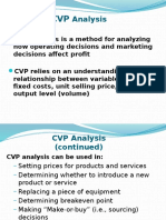 Pertemuan 5 6 CVP Performance Evaluation