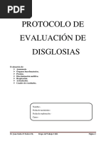 Protocolo de Disglosia 