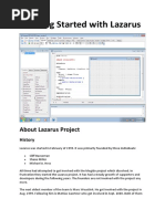 Getting Started With Lazarus