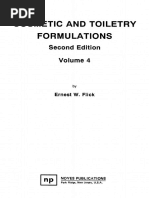 Cosmetic and Toiletry Formulations, Volume 4 (2nd Edition)