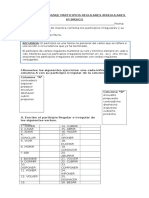 Guia de Aprendizaje Participios Regulares Irregulares Viernes