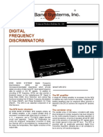 Digital Frequency Discriminators