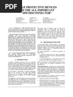 SPD and Fuse Disconnector