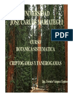 Curso Botanica Sistematica 