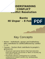 8 Feb - Understanding Conflict