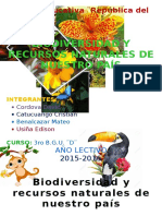 Biodiversidad y Recursos Naturales