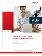 Create Analyses and Dashboards