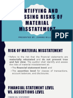 Identifying and Assessing Risks of Material Misstatement