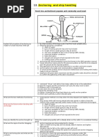 Anchoring and Ship Handling