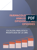 Analgesicos Opioides y No Opioides