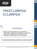 Preeclampsia y Eclampsia