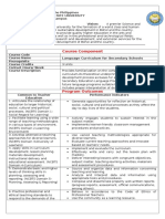 Language Curriculum For Secondary Schools Syllabus (OBE)