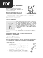 Ejercicios para Espalda