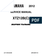 Yamaha Xt1200z SuperTenere 2012 Service Manual