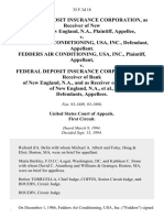 FDIC v. Fedders Air Cond., 35 F.3d 18, 1st Cir. (1994)