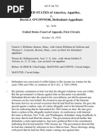 United States v. David J. O'COnnOr, 433 F.2d 752, 1st Cir. (1970)