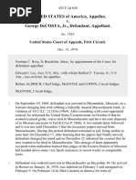 United States v. George Decosta, JR., 435 F.2d 630, 1st Cir. (1970)