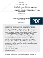 David M. Barry, M.D. v. St. Paul Fire & Marine Insurance Company, 555 F.2d 3, 1st Cir. (1977)