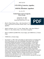 United States v. John M. Smith, 680 F.2d 255, 1st Cir. (1982)