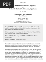 United States v. Walter J. Harlan, 696 F.2d 5, 1st Cir. (1983)