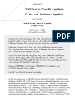 Brenda Dickenson v. Michael Petit, Etc., 728 F.2d 23, 1st Cir. (1984)