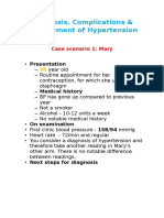 Diagnosis, Complications & Management of Hypertension Questions For Students