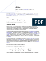 Fórmula de Euler