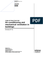 SS 553 2009 Air Condition Mechnical Ventilation in Building Formely CP13