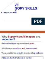 Effective Supervisory Skills Training