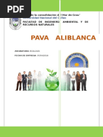 Pava Aliblanca