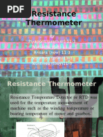 Resistance Thermometer