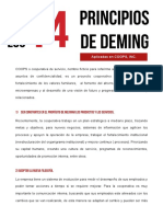 Los 14 Principios de Deming