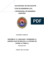 Unsa Ingenieria - Sanitaria Informe01