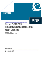 BTS 8000 Fault Finding PDF