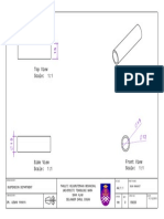 Isometric View Scale: 1:1 Top View Scale: 1:1