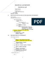 Political Law Review Outline Revised 2016