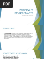 Principales Desinfectantes