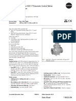 0420 PV 201 Globe Valve Data Sheet