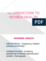 Introduction To Women Health