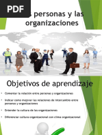 Capitulo 3. Las Organizaciones y Personas