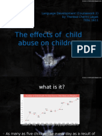 The Effects of Child Abuse On Children: Language Development (Coursework 2) by Theresa Chermi Legak TESL 1611