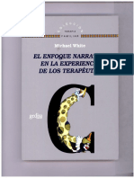 El Enfoque Narrativo Desde La Experiencia de Los Terapeutas PDF