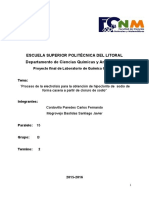 Proyecto de Lab. de Quimica-Electrolisis