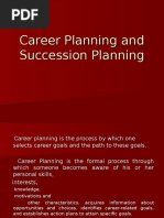 Career Planning and Succession Planning