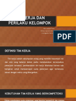 Tim Kerja Dan Perilaku Kelompok