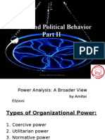 Part II To Part III Power and Political Behavior