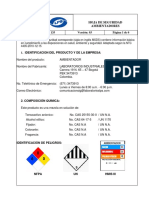 Hoja de Seguridad Ambientador